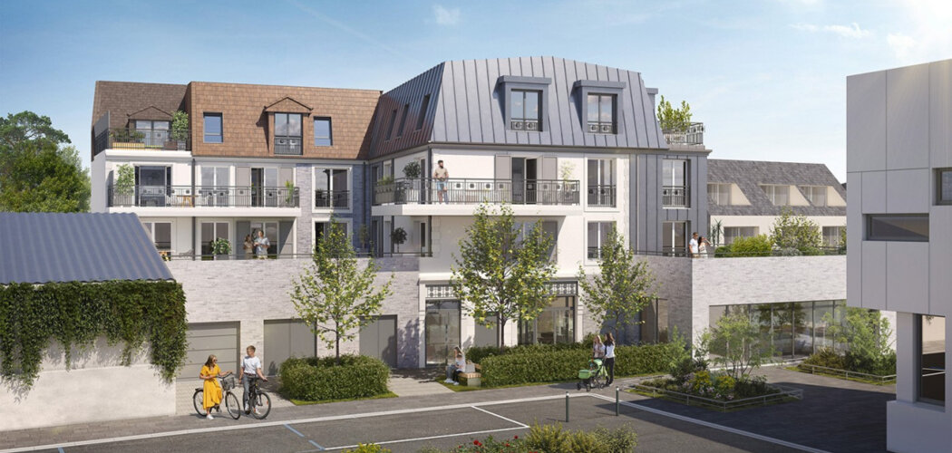Programme immobilier neuf RESIDENCE DES IMPRESSIONNISTES - Osny : logements neufs du studio au T4 proche de la ligne J (95520) - Référence : 8735