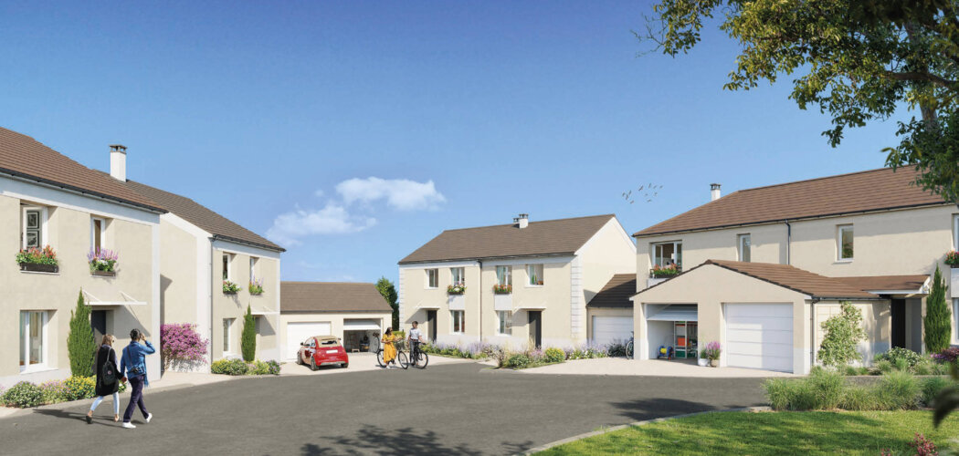 Programme immobilier neuf Les villas du Bois Joli - Osny maison à proximité du parc du Château (95520) - Référence : 18461
