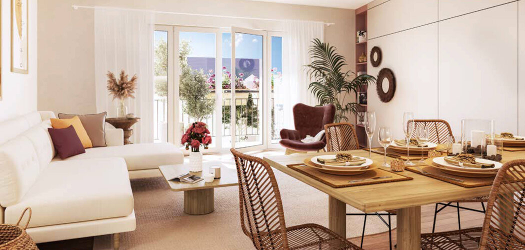 Programme immobilier neuf Le Mansart - Pierrefitte-sur-Seine proche du RER D (93380) - Référence : 16207