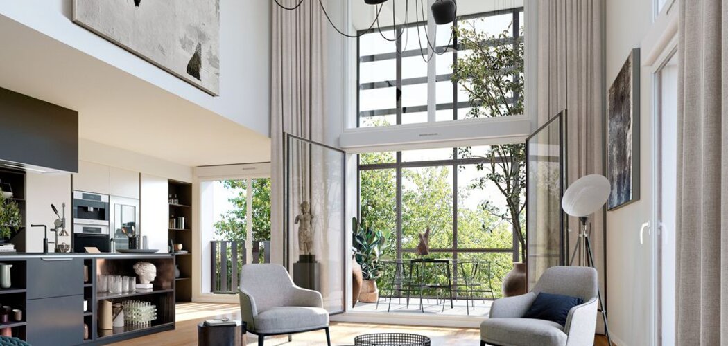 Programme immobilier neuf INSTANTS NATURE - Poissy : appartements neufs du studio au 5 pièces près du parc du château (78300) - Référence : 17929