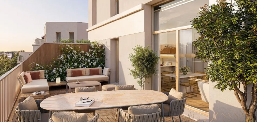 Programme immobilier neuf VILLA ANTOINETTE - Poissy logements du studio au 5 pièces près du RER A (78300) - Référence : 17850