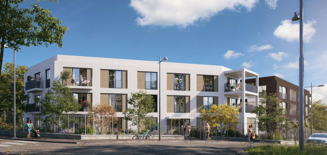 Programme immobilier neuf LE DOMAINE DE CHABANNEAUX - Pomponne : logements neufs sécurisés et verdoyants proche des transports (77400) - Référence : 8438