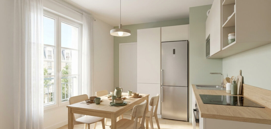 Programme immobilier neuf COEUR ROSA - Pontoise : logements neufs sécurisés et verdoyants proche de la nature (95000) - Référence : 14995