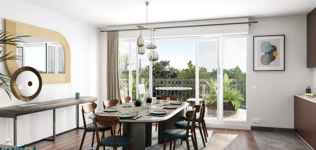 Programme immobilier neuf QUAI DE DION BOUTON - Puteaux proche de  La Défense (92800) - Référence : 16107