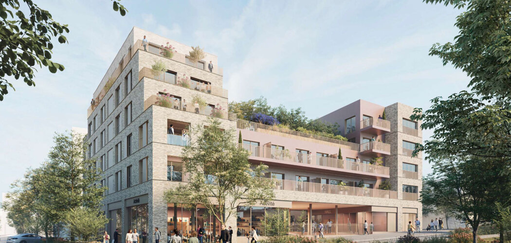 Programme immobilier neuf ROOJ - COTEAU - Romainville cadre de vie paisible avec accès rapide à Paris et futur Tzen 3 (93230) - Référence : 18251