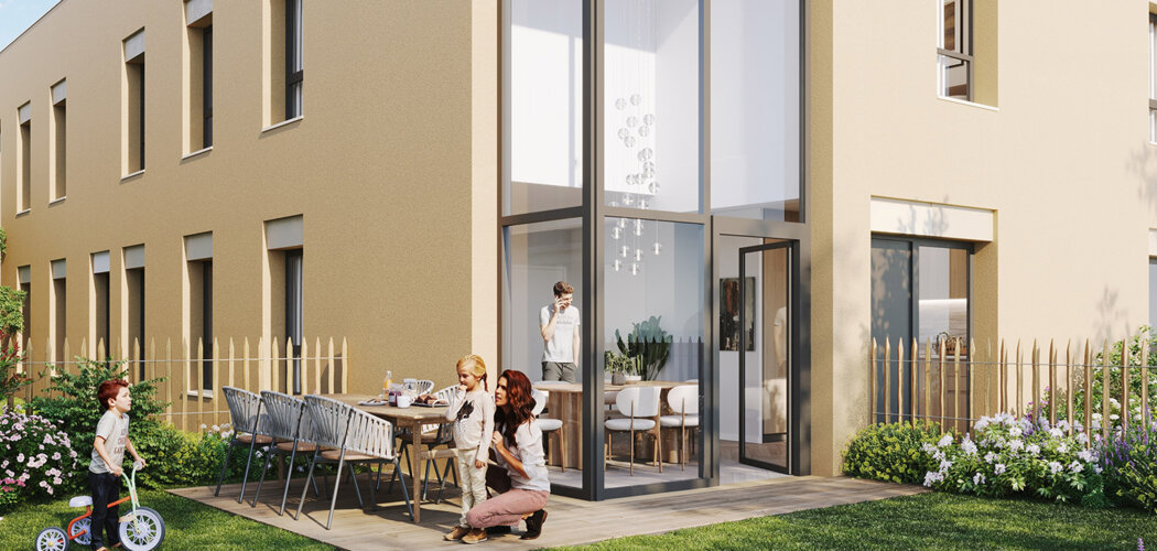 Programme immobilier neuf O² - Romainville duplex esprit loft proche Paris et espaces verts (93230) - Référence : 17579