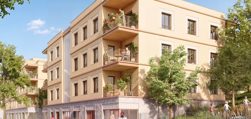Programme immobilier neuf O² - Romainville duplex esprit loft proche Paris et espaces verts (93230) - Référence : 17579