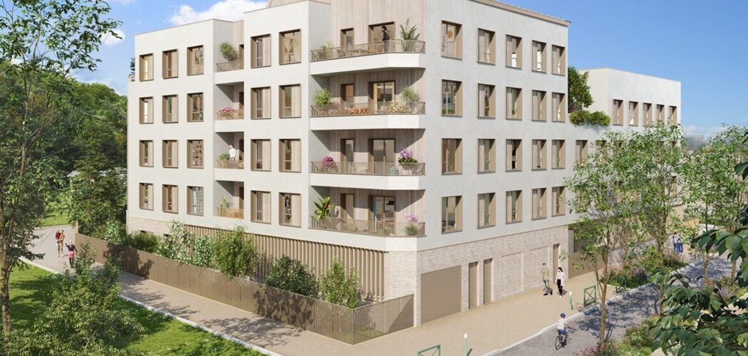 Programme immobilier neuf ACCORD NATURE - Romainville logements du studio au 5 pièces près du métro 5 (93230) - Référence : 17821