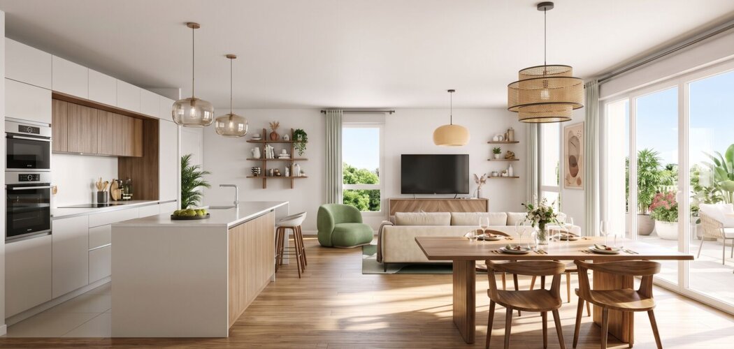 Programme immobilier neuf ACCORD NATURE - Romainville logements du studio au 5 pièces près du métro 5 (93230) - Référence : 17821