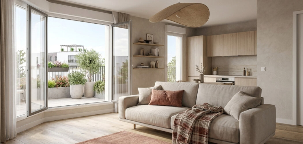 Programme immobilier neuf CARACT'R - Rueil-Malmaison : Résidence studio–T5 avec cadre verdoyant et confort optimisé proche des commodités (92500) - Référence : 14341
