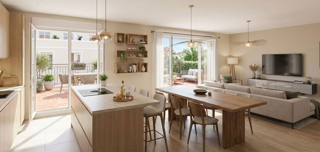 Programme immobilier neuf Sensation - Saclay cadre paysager proche ligne 18 et établissements supérieurs (91400) - Référence : 17619