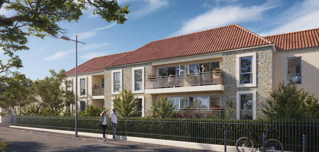 Programme immobilier neuf LA PLAGE AUX CHAMPS - Saint-Arnoult-en-Yvelines : logements neufs en forêt de Rambouillet, architecture traditionnelle (78730) - Référence : 15665