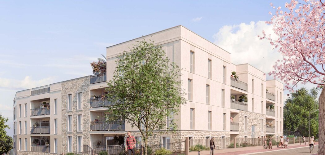 Programme immobilier neuf ALMERIA - Saint-Cyr-l'École à quelques minutes du RER C, Transilien N et U et tram T13 (78210) - Référence : 16359