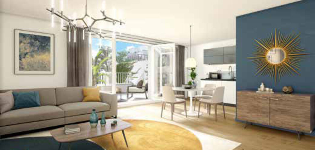 Programme immobilier neuf Domaine d'Hélène - Saint-Cyr-l'Ecole : logements neufs du studio au T5 proche des transports (78210) - Référence : 9679