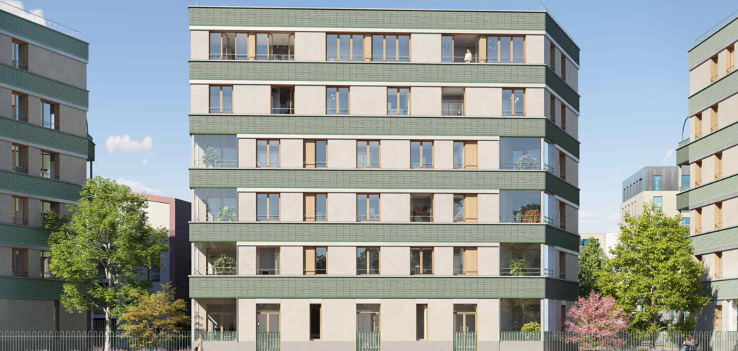 Programme immobilier neuf Reflets - Saint-Denis bord du Canal à quelques pas du métro 13 (93200) - Référence : 16595