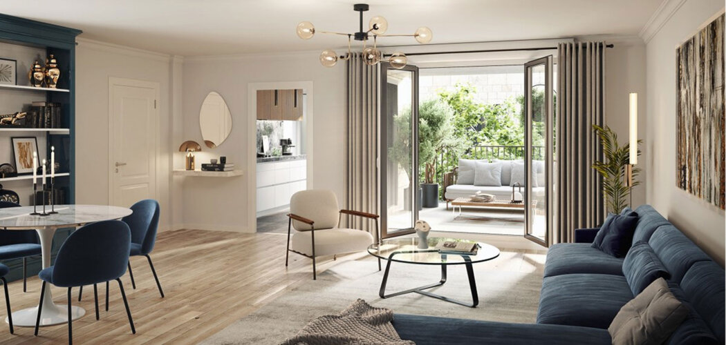 Programme immobilier neuf CLOS SAINT LOUIS - ARMAGIS - ILOT 5 - Saint-Germain-en-Laye à 5 min à pied du centre-ville (78100) - Référence : 17513