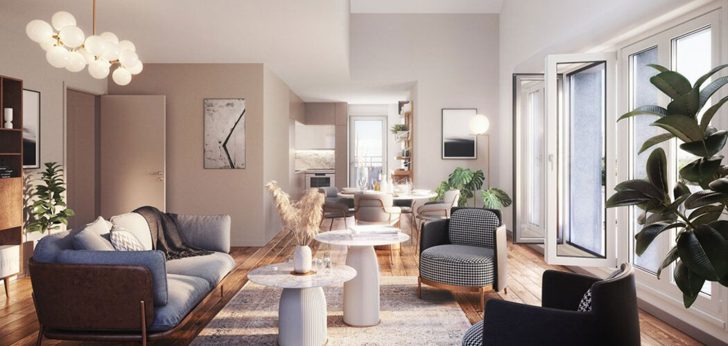 Programme immobilier neuf CLOS SAINT LOUIS - ARMAGIS - ILOT 5 - Saint-Germain-en-Laye à 5 min à pied du centre-ville (78100) - Référence : 17513