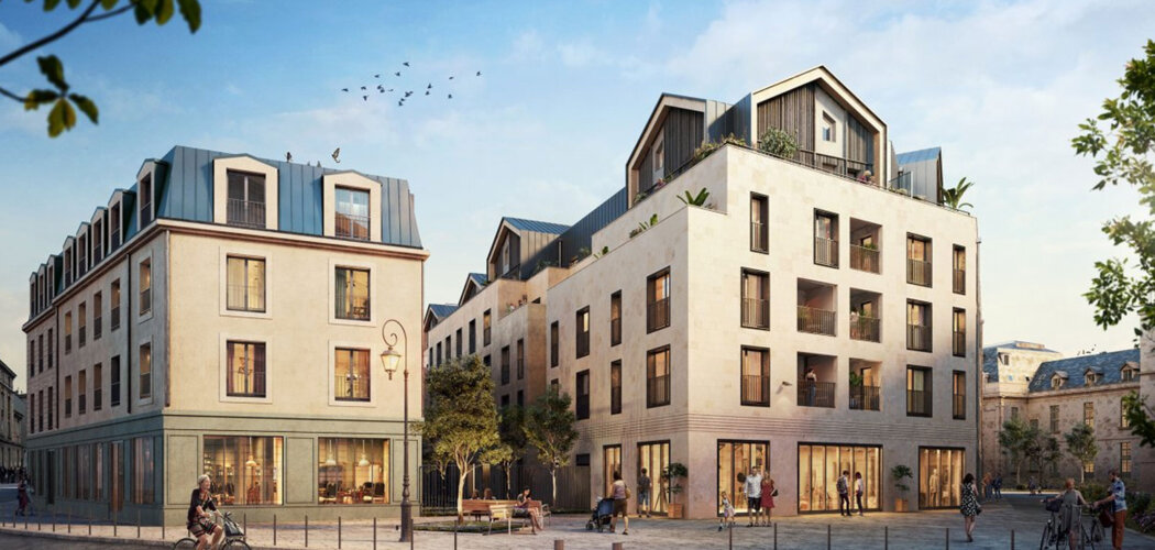 Programme immobilier neuf CLOS SAINT LOUIS - ARMAGIS - ILOT 5 - Saint-Germain-en-Laye à 5 min à pied du centre-ville (78100) - Référence : 17513