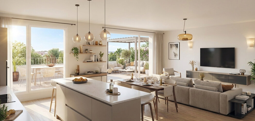 Programme immobilier neuf Aura Parc - Saint-Leu-la-Forêt, résidence verdoyante connectée à Paris en 38 minutes (95320) - Référence : 17650