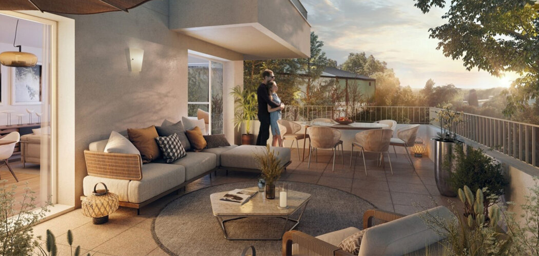 Programme immobilier neuf Aura Parc - Saint-Leu-la-Forêt, résidence verdoyante connectée à Paris en 38 minutes (95320) - Référence : 17650