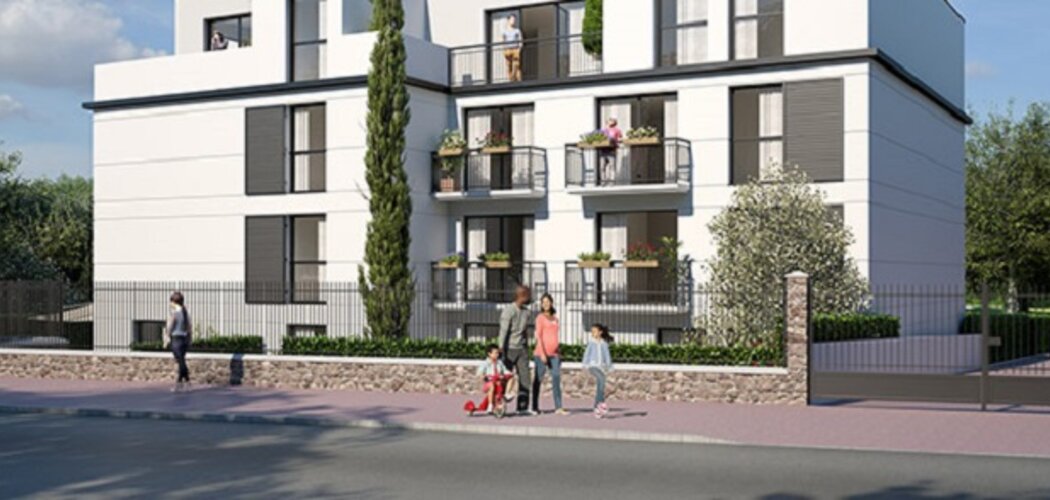 Programme immobilier neuf LES JARDINS D'ANAIS - Saint-Michel-sur-Orge : Résidence neuve avec jardin paysager et appartements optimisés (91240) - Référence : 2723