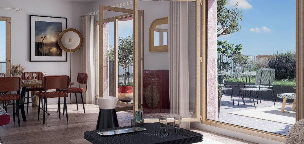 Programme immobilier neuf RUE PIERRE - CHAPITRE 4 - R2A - Saint-Ouen au coeur des Docks à 7 min de marche du RER C et métro 14 (93400) - Référence : 12264