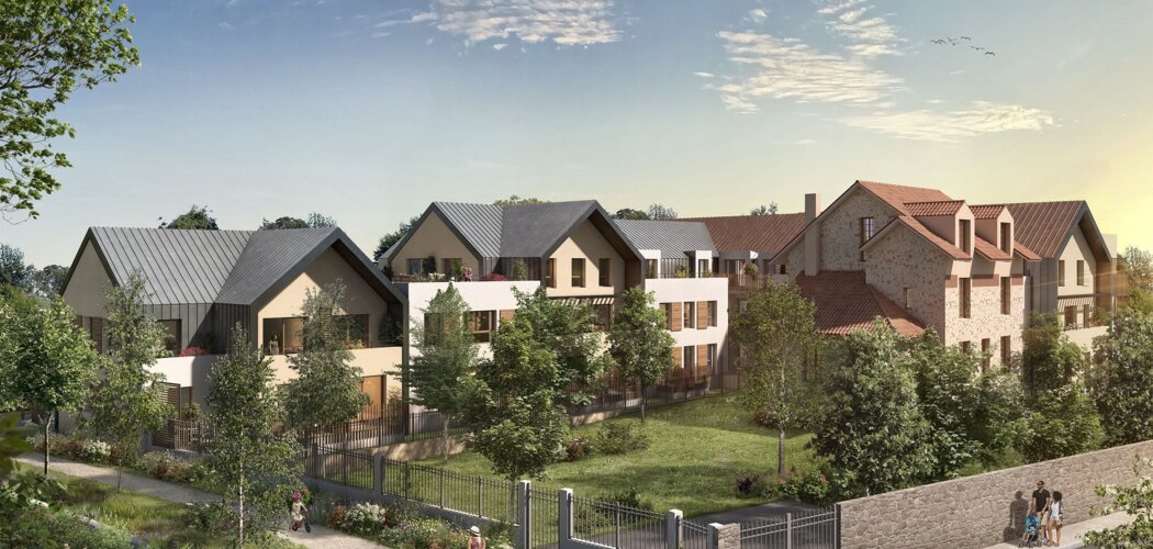 Programme immobilier neuf L'Ecrin des Chênes - Saint-Rémy-lès-Chevreuse : Résidence studio–T5 avec cadre élégant et confort optimisé proche des commodités (78470) - Référence : 6125