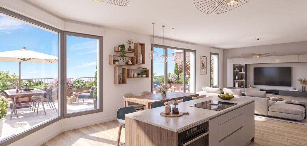 Programme immobilier neuf Village Garance - Sarcelles : logements neufs proches de la gare Saint Brice et de Paris (95200) - Référence : 16004