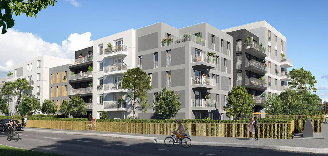 Programme immobilier neuf IMPULSION - Sartrouville appartements neufs avec jardins privatifs (78500) - Référence : 18272