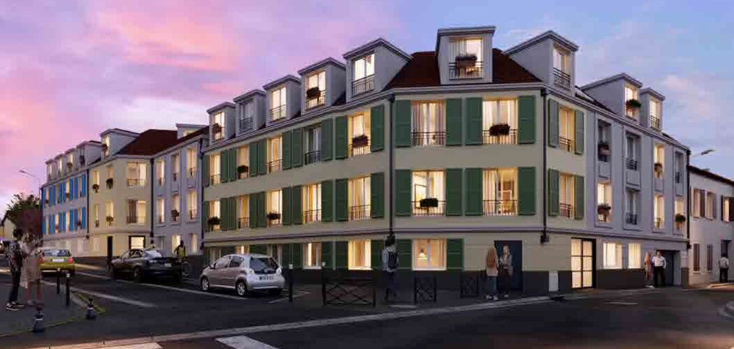 Programme immobilier neuf VILLA DELANO - Sartrouville La Fresnay résidence pavillonnaire avec extérieur (78500) - Référence : 18273