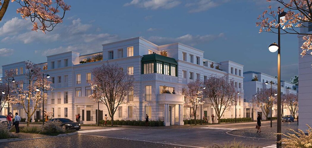 Programme immobilier neuf WHITEHALL - Serris : logements neufs du studio au T5 proche des commodités (77700) - Référence : 15905