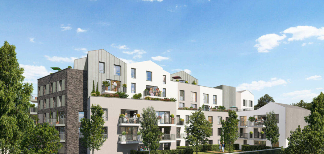 Programme immobilier neuf Les Terrasses du Parc - Stains : Résidence T2–T4 avec cadre naturel et confort optimisé proche des commodités (93240) - Référence : 14463
