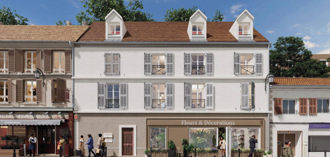 Programme immobilier neuf Harmony - Taverny à proximité de Paris Nord en 30 min par le RER C (95150) - Référence : 18132