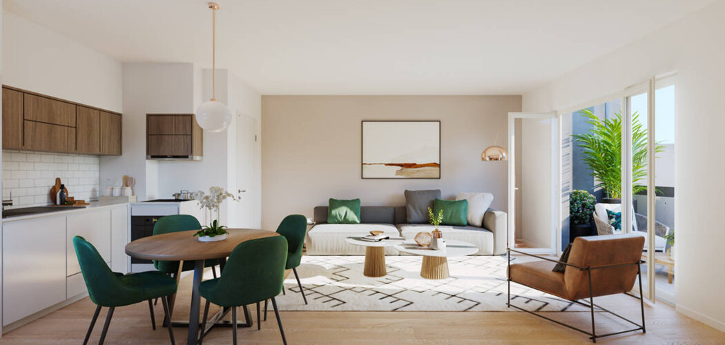 Programme immobilier neuf Le Clos Joséphine (94) - Thiais à 10 min à vélo des bords de Seine (94320) - Référence : 17298