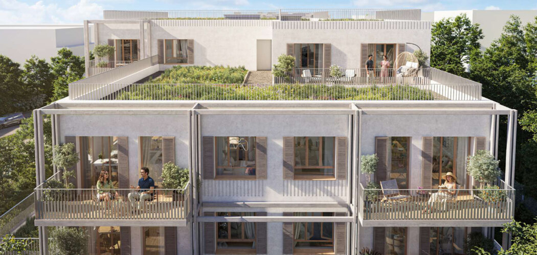 Programme immobilier neuf MARNE & SENS - Torcy résidence neuve dans la ZAC des Coteaux de la Mare (77200) - Référence : 17669