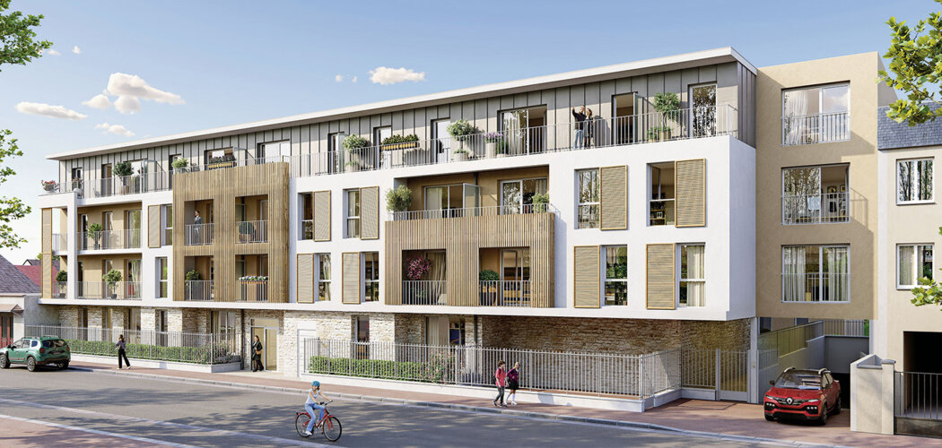Programme immobilier neuf L Ecrin - Vaires-sur-Marne logements du 2 au 4 pièces près du RER E (77360) - Référence : 17717