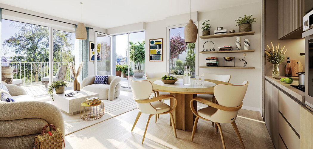 Programme immobilier neuf L Ecrin - Vaires-sur-Marne logements du 2 au 4 pièces près du RER E (77360) - Référence : 17717