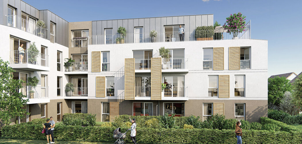Programme immobilier neuf L Ecrin - Vaires-sur-Marne logements du 2 au 4 pièces près du RER E (77360) - Référence : 17717