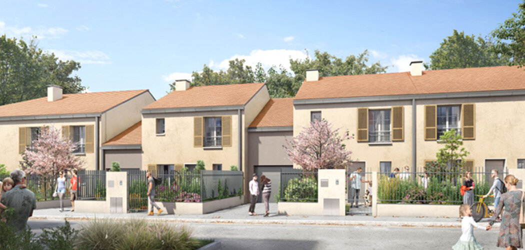 Programme immobilier neuf VERTEX TYP'O - Vaujours, cadre verdoyant aux portes de Paris (93410) - Référence : 17360