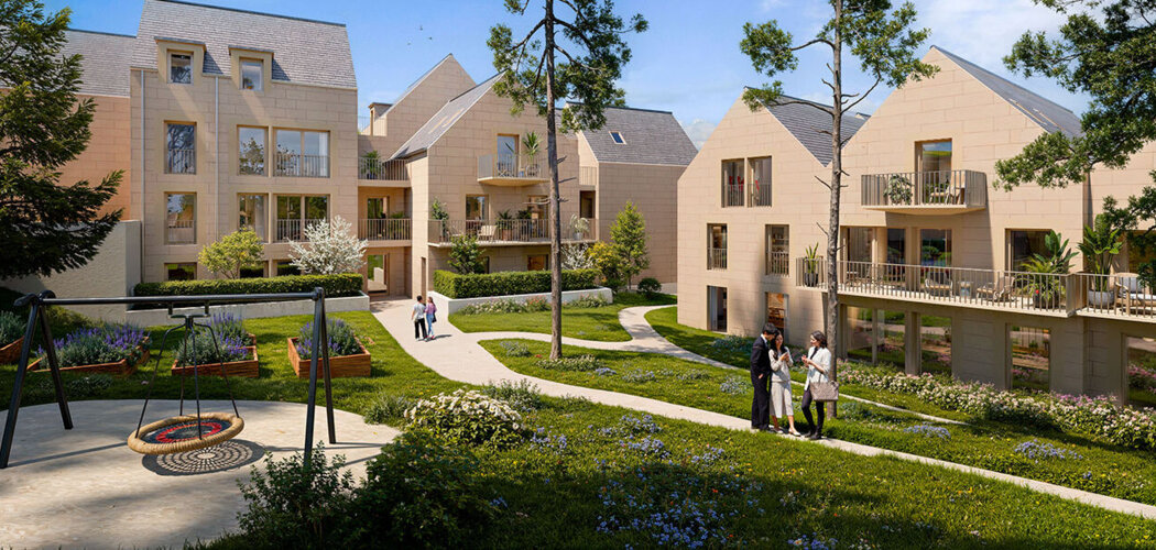 Programme immobilier neuf Les Jardins du Fontainier - Versailles logements avec extérieur près de Paris-Saclay (78000) - Référence : 17745
