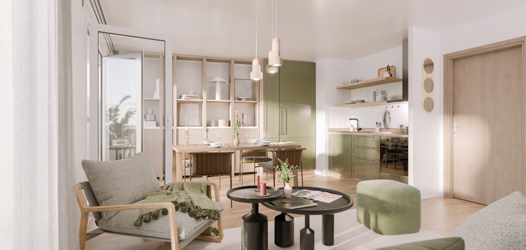 Programme immobilier neuf IMPULSION - Villejuif logements du studio au 5 pièces aux portes de Paris (94800) - Référence : 17785