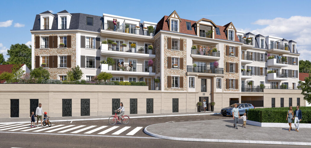 Programme immobilier neuf Villa Guynemer - Villeneuve-Saint-Georges : logements neufs T2–T4 proche du RER D et des axes routiers (94190) - Référence : 15732