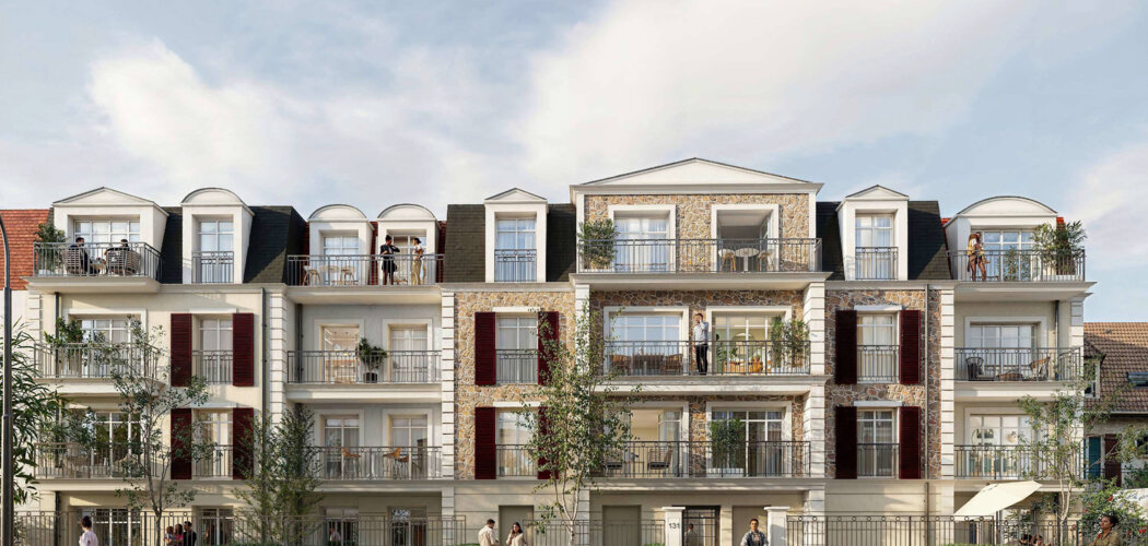 Programme immobilier neuf Le Petit Trianon (94) - Villiers-sur-Marne résidence élégante proche du RER E (94350) - Référence : 16396