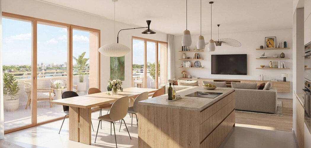 Programme immobilier neuf REFLET SEINE - Vitry-sur-Seine à 11 min à pied du RER C (94400) - Référence : 18409