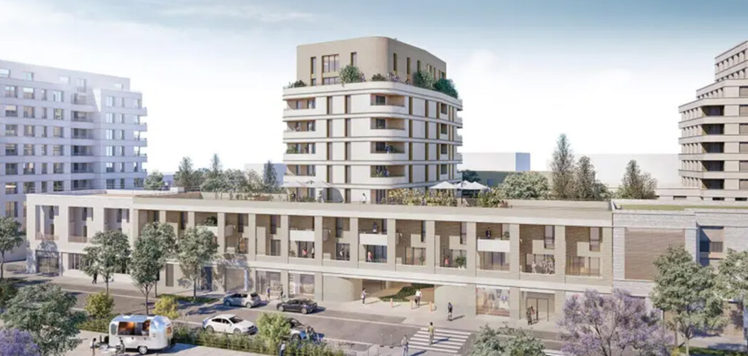 Programme immobilier neuf REFLET SEINE - Vitry-sur-Seine à 11 min à pied du RER C (94400) - Référence : 18409