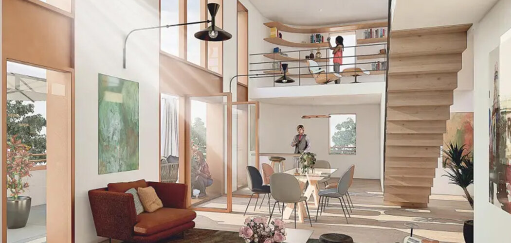 Programme immobilier neuf REFLET SEINE - Vitry-sur-Seine à 11 min à pied du RER C (94400) - Référence : 18409