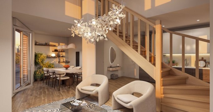 Achat / Vente immobilier neuf Bobigny proche du canal et du métro 5 et 15 (93000) - Réf. 12714