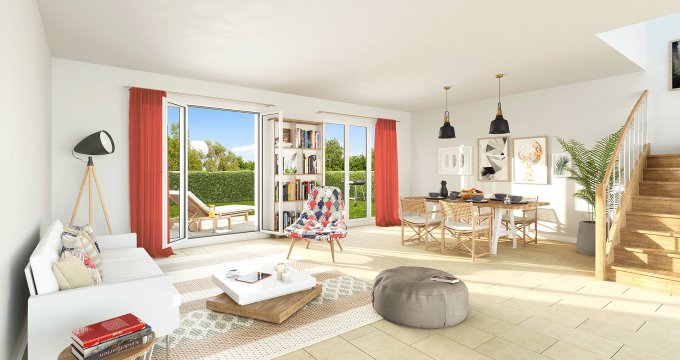 Achat / Vente immobilier neuf Cannes-Ecluses quartier La Zone des Cailloux (77130) - Réf. 8519