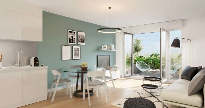 Achat / Vente immobilier neuf Chanteloup-les-Vignes à quelques minutes de la ligne J (78570) - Réf. 13078