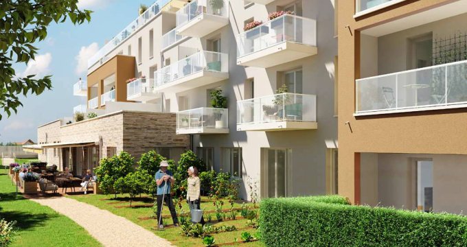 Achat / Vente immobilier neuf Chilly-Mazarin résidence seniors environnement paisible (91380) - Réf. 7360